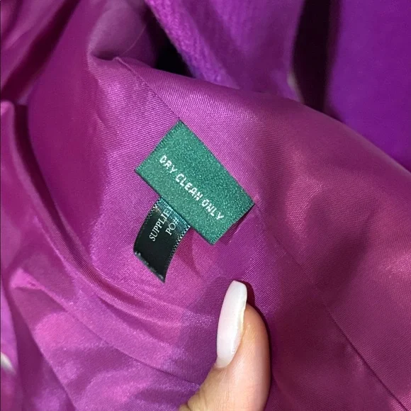 Ralph Lauren Magenta Blazer - Picture 6 of 7